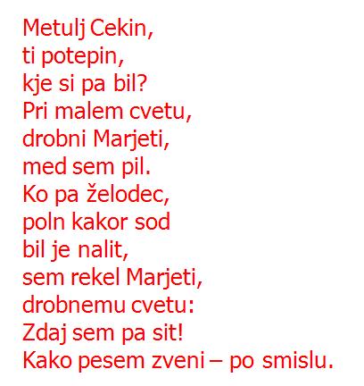 metuljcek