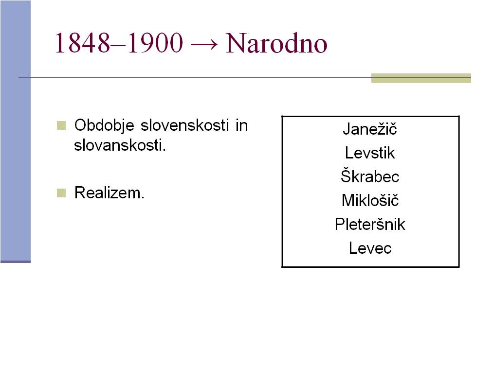 Narodno obdobje