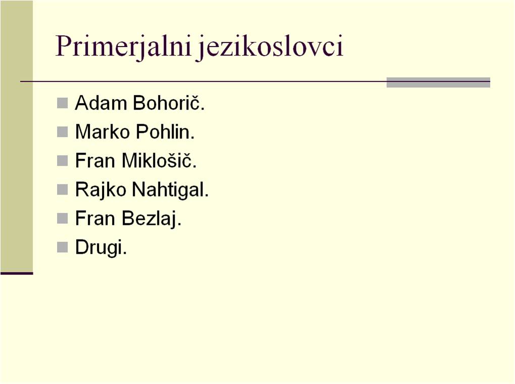 Zgodovinski slovnicarji