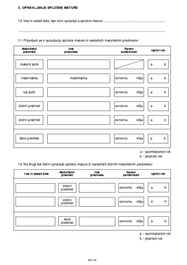 Matura 2